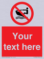 PL7394: Custom No personal water craft