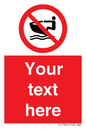 PL7394: Custom No personal water craft