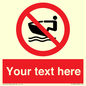 PL7394: Custom No personal water craft