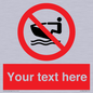 PL7394: Custom No personal water craft
