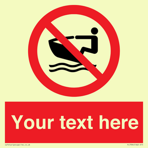 PL7394: Custom No personal water craft