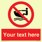 PL7394: Custom No personal water craft