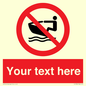 PL7394: Custom No personal water craft