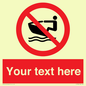 PL7394: Custom No personal water craft