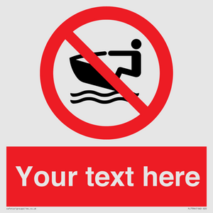 PL7394: Custom No personal water craft