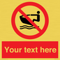 PL7394: Custom No personal water craft