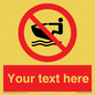 PL7394: Custom No personal water craft