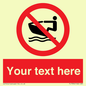PL7394: Custom No personal water craft