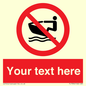 PL7394: Custom No personal water craft