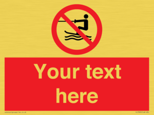 PL7395: Custom No towed water craft