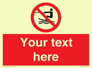 PL7395: Custom No towed water craft