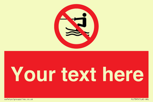 PL7395: Custom No towed water craft