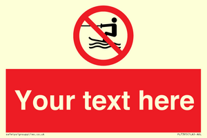 PL7395: Custom No towed water craft