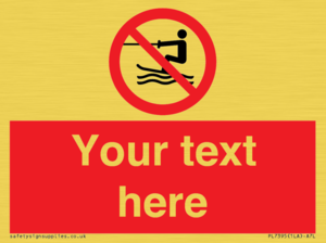 PL7395: Custom No towed water craft