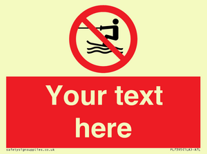 PL7395: Custom No towed water craft