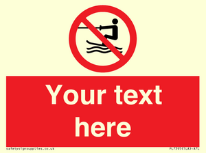 PL7395: Custom No towed water craft
