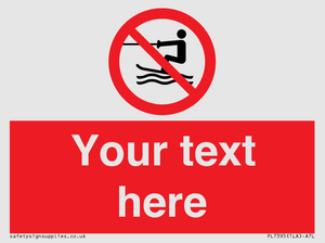 PL7395: Custom No towed water craft