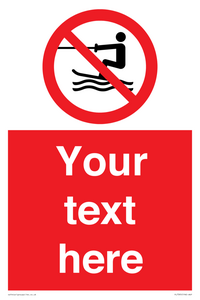 PL7395: Custom No towed water craft