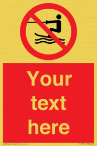 PL7395: Custom No towed water craft