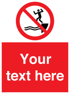 PL7398: Custom No jumping into water