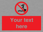 PL7398: Custom No jumping into water