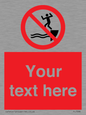 PL7398: Custom No jumping into water