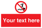 PL7398: Custom No jumping into water