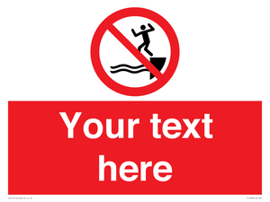 PL7398: Custom No jumping into water