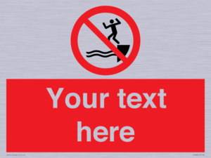PL7398: Custom No jumping into water