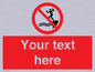 PL7398: Custom No jumping into water