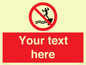 PL7398: Custom No jumping into water