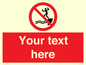 PL7398: Custom No jumping into water