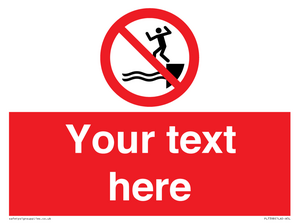 PL7398: Custom No jumping into water
