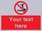 PL7398: Custom No jumping into water