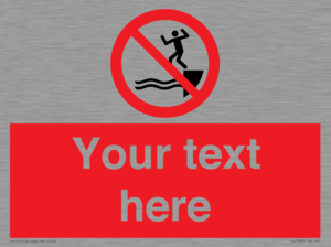 PL7398: Custom No jumping into water