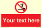 PL7398: Custom No jumping into water
