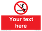 PL7398: Custom No jumping into water