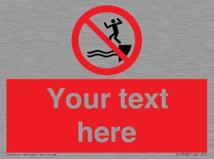 PL7398: Custom No jumping into water