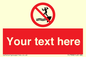 PL7398: Custom No jumping into water