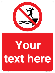 PL7398: Custom No jumping into water