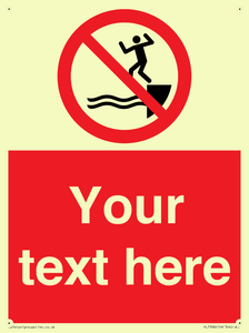 PL7398: Custom No jumping into water