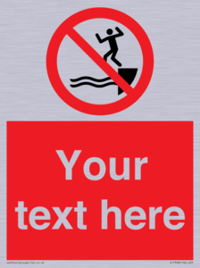 PL7398: Custom No jumping into water