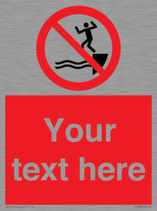 PL7398: Custom No jumping into water
