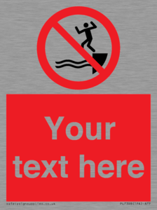 PL7398: Custom No jumping into water