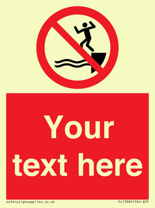 PL7398: Custom No jumping into water