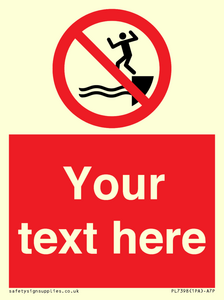 PL7398: Custom No jumping into water