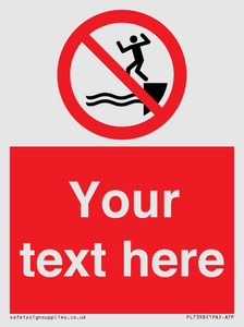 PL7398: Custom No jumping into water