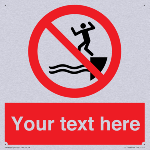 PL7398: Custom No jumping into water