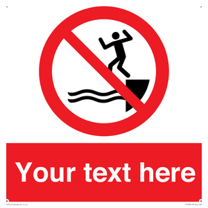 PL7398: Custom No jumping into water