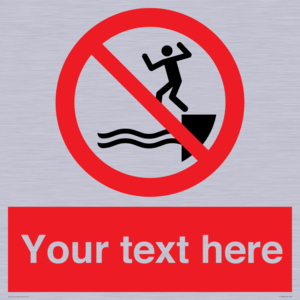 PL7398: Custom No jumping into water